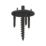 Lutec London Ground Spike Black