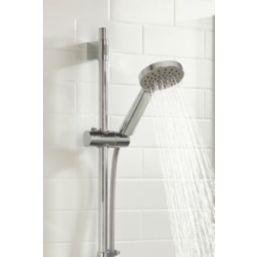 Bristan Onza HP/Combi Flexible Exposed Chrome-Plated Thermostatic Shower Valve with Riser Kit