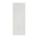 Primed White Wooden 2-Panel Shaker Internal Door 1981mm x 762mm