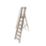 Lyte Aluminium 2.43m 7 Step Platform Step Ladder With Handrail