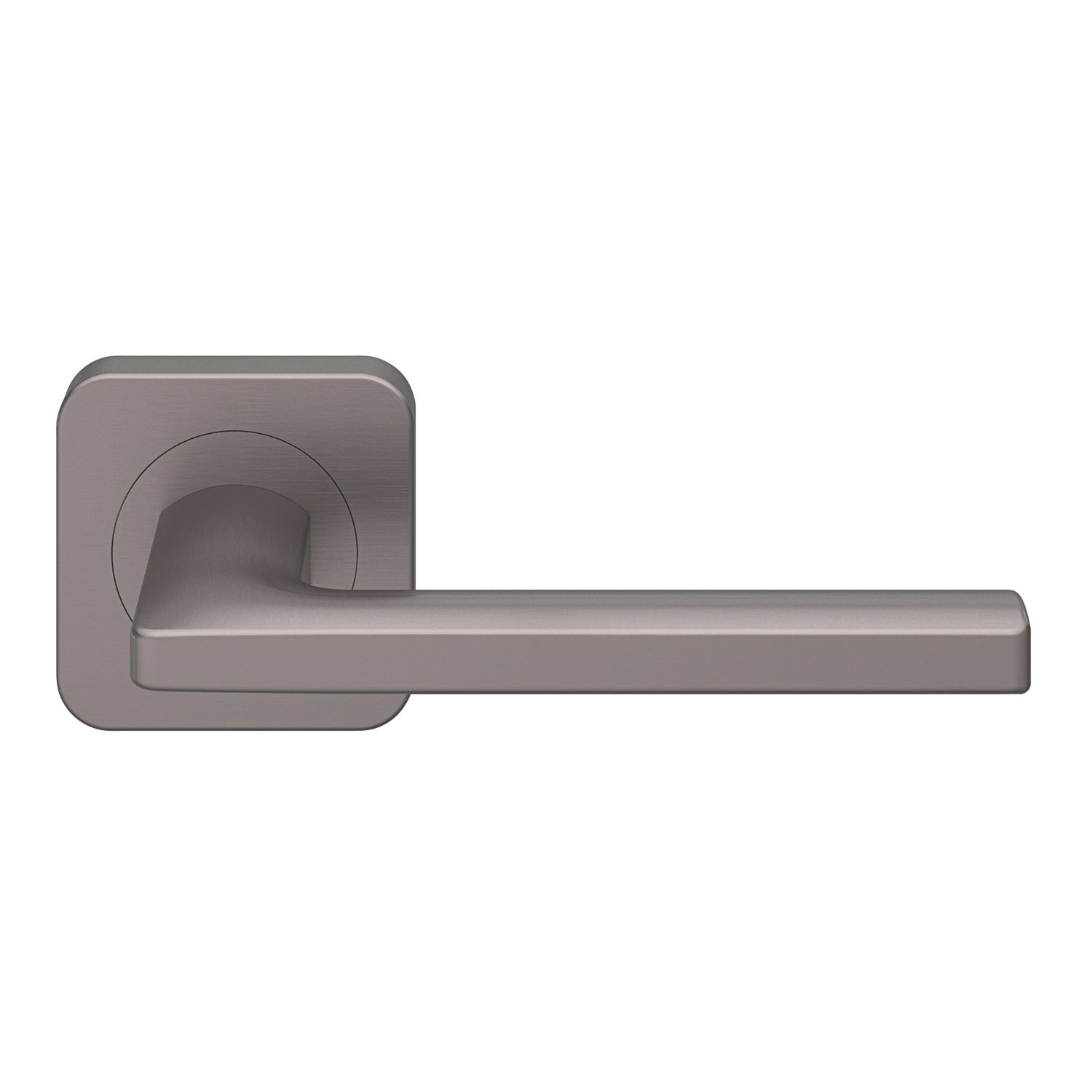 Smith & Locke Ferreg Door Handle Pair Gunmetal (987FK)