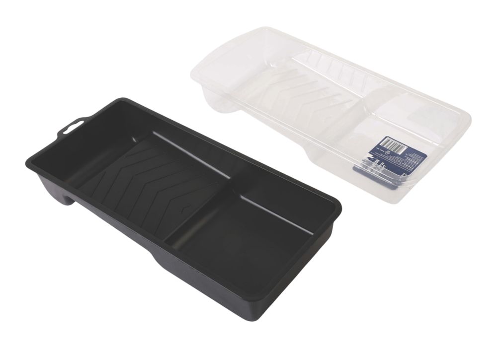 4" Roller Tray & Insert Black Screwfix
