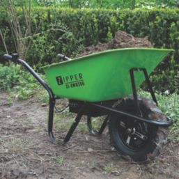 Zipper ZI-EWB500 Rechargeable Battery-Powered  Self-Propelled Electric Wheelbarrow 75Ltr