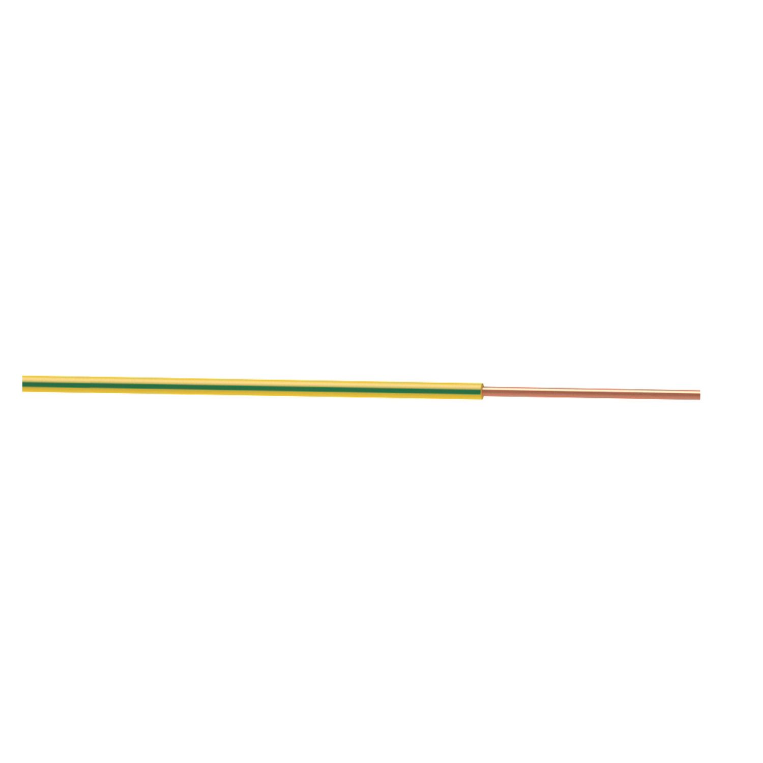 Time 6491X Green/Yellow 1-Core 4mm² Conduit Cable 25m Drum (987JY)