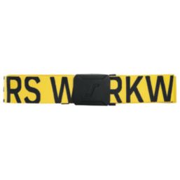 Snickers 9004 Logo Belt Yellow / Black 49"