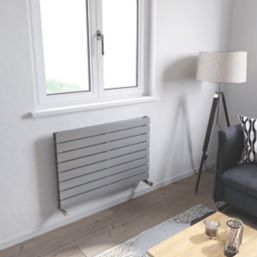 Ximax Oceanus 595mm x 900mm 2962BTU Silver Horizontal Designer Radiator