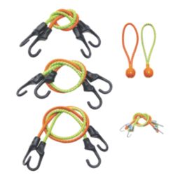 Smith & Locke Bungee Cord Set 10 Pieces