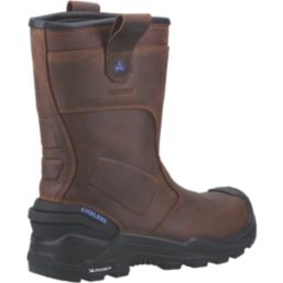 Amblers 983C Conqueror Size 10  Brown Waterproof  Safety Rigger Boots