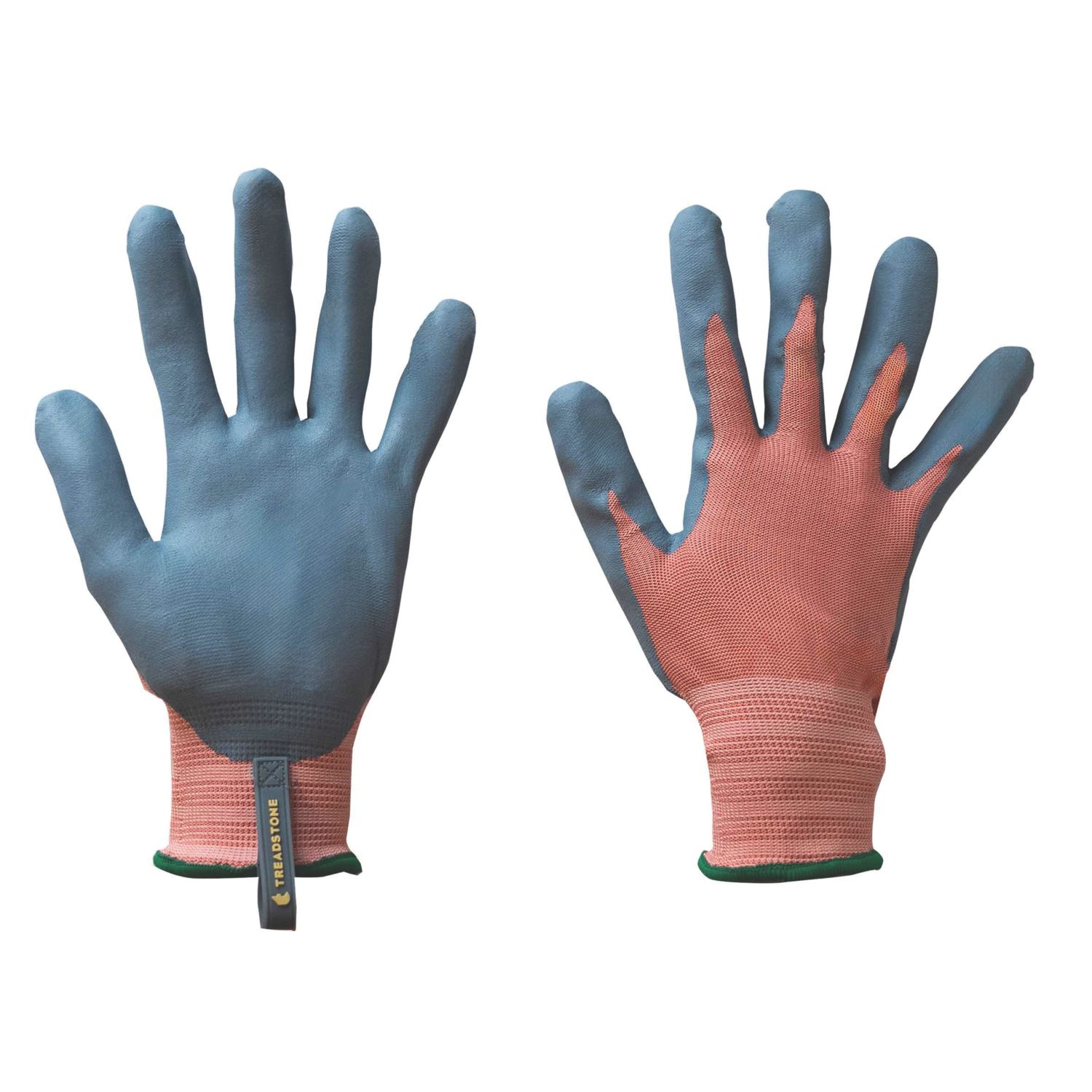 Clip Glove Womens Polyester Gardening Gloves Blue / Pink Small (987YE)