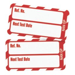 Scafftag  Nanotag Inserts (Red) 20 Pack