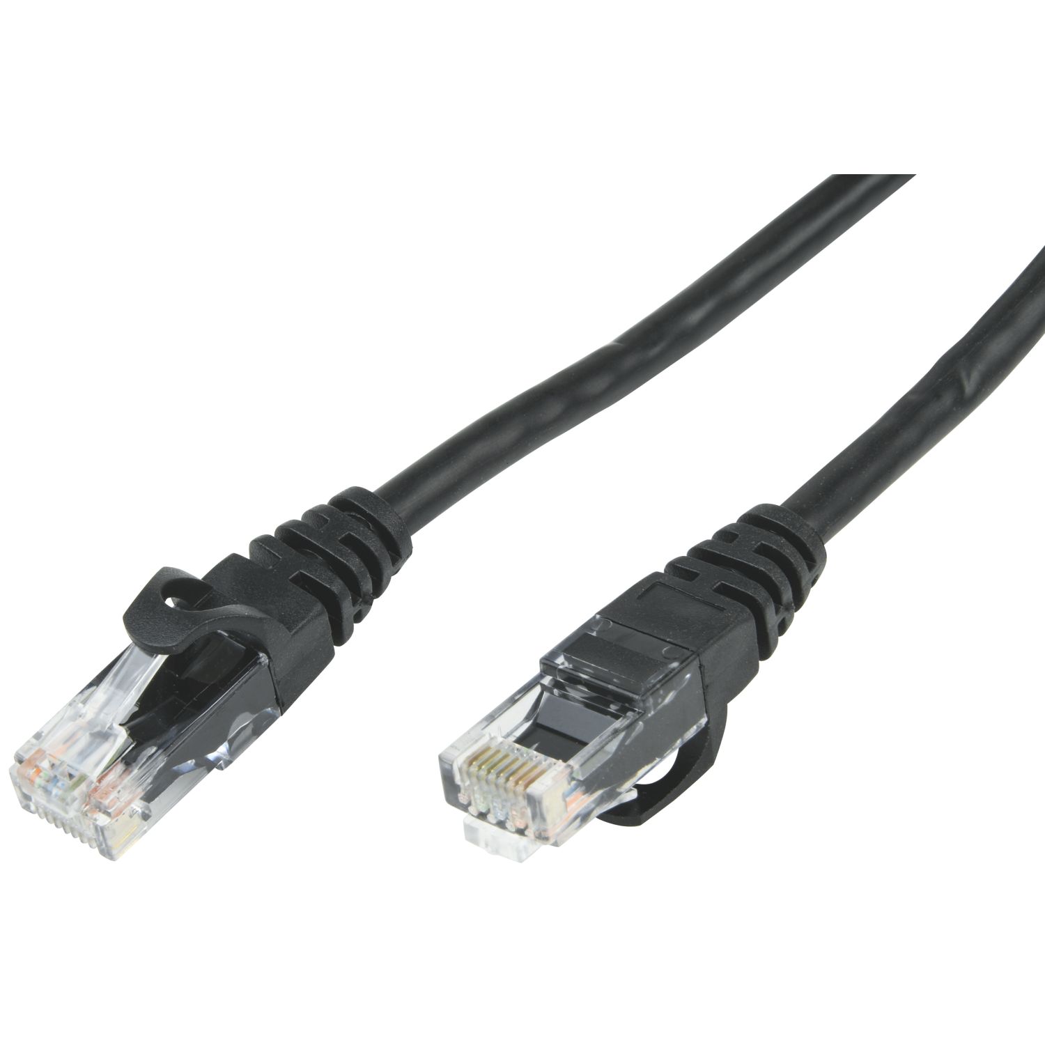 Philex Black Unshielded RJ45 Cat 6 Ethernet Cables 1m 10 Pack (98808)