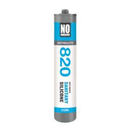 No Nonsense  Sanitary Silicone Sealant Anthracite 310ml