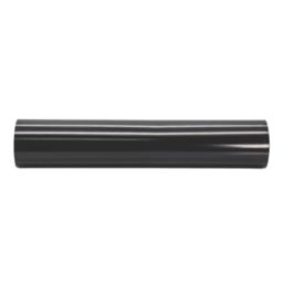 FloPlast MiniFlo Round Downpipes Black 50mm x 2m 6 Pack