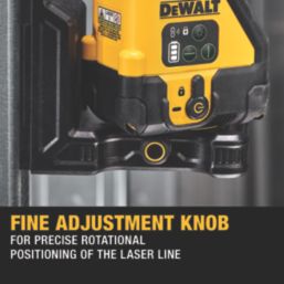 DEWALT DCLE14201GB-XJ Green Self-Levelling Cross-Line USB Laser