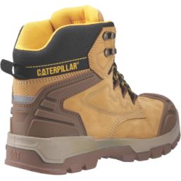CAT Striver XL 6" Size 10  Honey Waterproof Steel Toe Cap Safety Boots