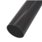 FloPlast  Solvent Weld Plain-End Pipe Black 110mm x 3m 2 Pack