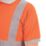 Site Farne Hi-Vis Polo Shirt Orange Medium 43" Chest