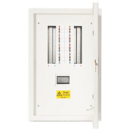 Contactum Defender 8-Way Non-Metered 3-Phase Type B Distribution Board