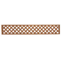 Forest Fence Topper Softwood Rectangular Trellis 6 x 1' 3 Pack