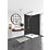 Splashwall Vertical Tile Bathroom Wall Panel Gloss Black 1220mm x 2440mm x 3mm