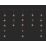 780mm x 1000mm Indoor & Outdoor LED Very Warm White Star Curtain Christmas Lights