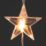 780mm x 1000mm Indoor & Outdoor LED Very Warm White Star Curtain Christmas Lights