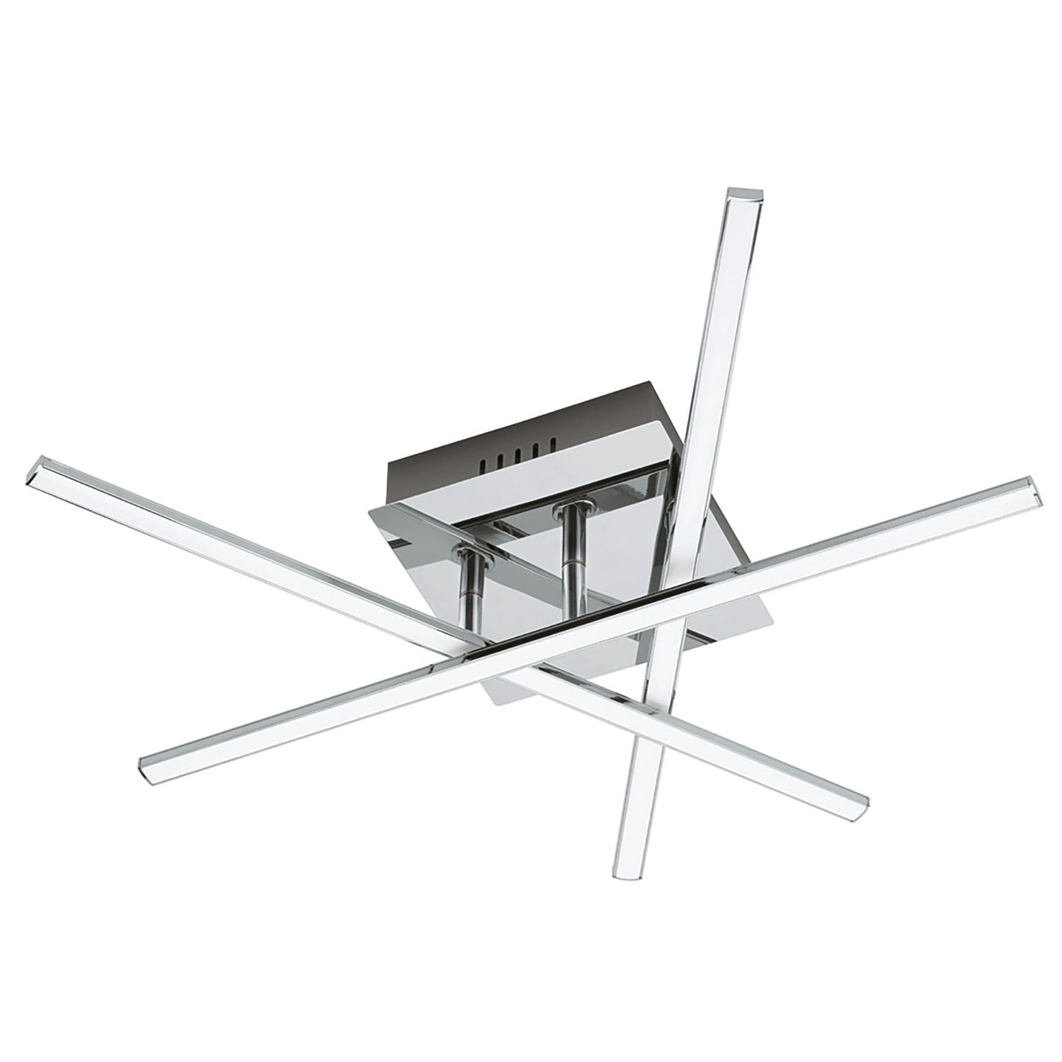 Eglo Lasana 1 LED Ceiling Light Chrome 5W 1500lm (988PL)