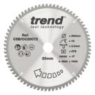 Trend CSB/CC26072 Wood/Chipboard/MDF Circular Saw Blade 260mm x 30mm 72T