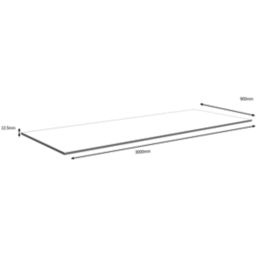 Zenith Cloudy Cement Breakfast Bar 3000mm x 900mm x 12.5mm