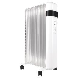 TCP  Freestanding Smart Wi-Fi Oil-Filled Radiator White 2000W