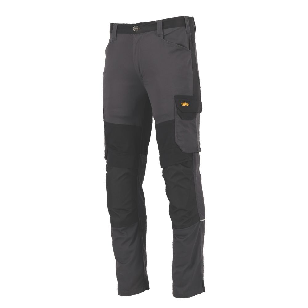 Scruffs Black Multi-pocket trousers W32" L32"