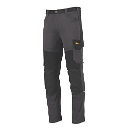 Site Evenson Trousers Grey/Black 30" W 32" L