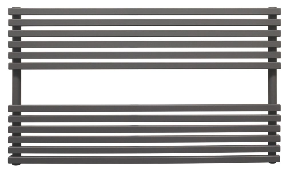Towelrads 600mm x 1000mm 2293BTU Anthracite Flat Designer Towel