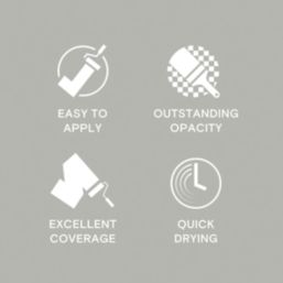 LickPro  2.5Ltr Grey 11 Vinyl Matt Emulsion  Paint