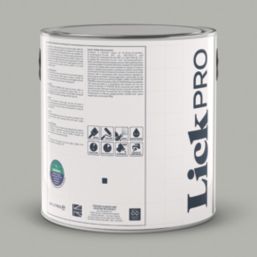 LickPro  2.5Ltr Grey 11 Vinyl Matt Emulsion  Paint