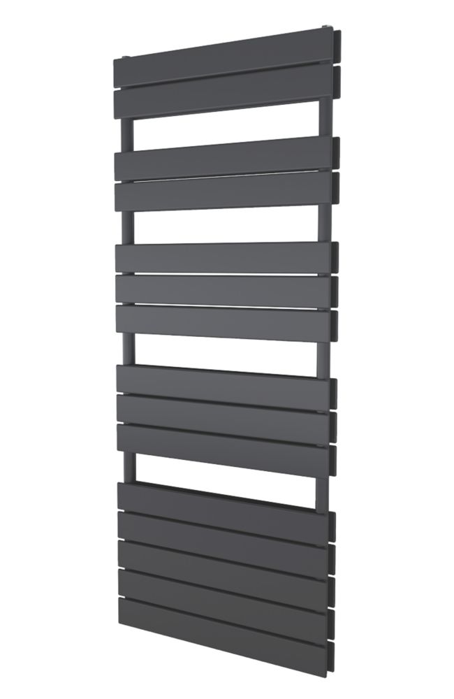 Ximax 1420mm x 600mm 3659BTU Anthracite Flat Designer Towel Radiator