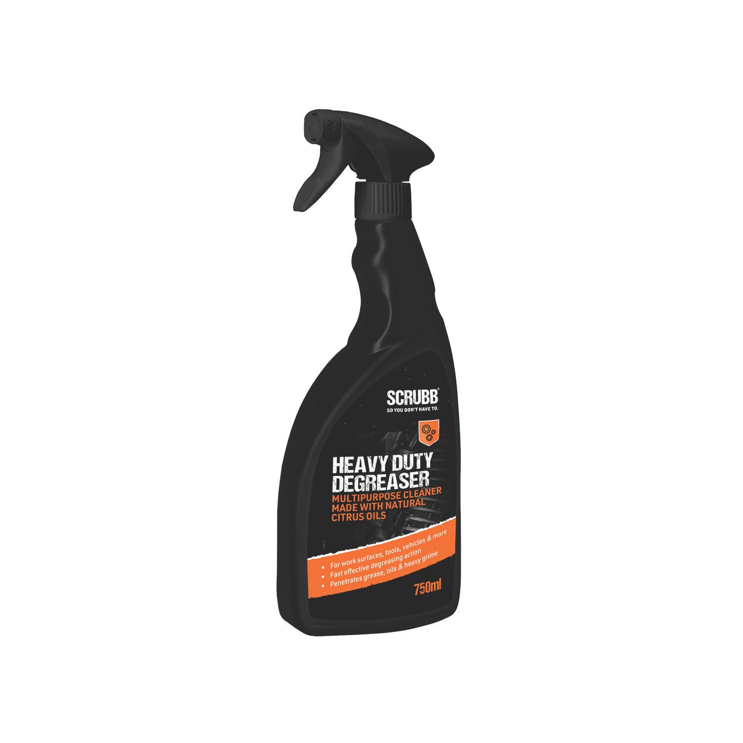 Scrubb Heavy Duty Citrus Degreaser 750ml (988VE)