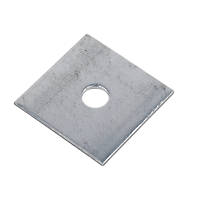 Sabrefix M10 Square Plate Washers Galvanised 50mm x 50mm 50 Pack
