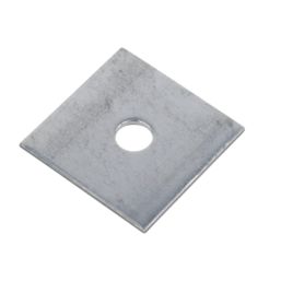 Sabrefix M10 Square Plate Washers Galvanised 50mm x 50mm 50 Pack