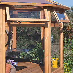 Rowlinson  6' x 9' 6" (Nominal) Apex Timber Potting Shed