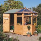 Rowlinson  6' x 9' 6" (Nominal) Apex Timber Potting Shed