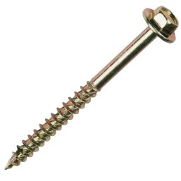 TurboCoach  Hex Flange  Coach Screws M10 x 75mm 50 Pack