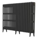 Arroll 760mm x 1114mm 5582BTU Black Cast Iron 4 Column Radiator