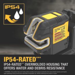 DEWALT DCLE14251GB-XJ Green Self-Levelling Multi-Line USB Cross Line + 5 Spot Laser