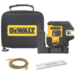 DEWALT DCLE14251GB-XJ Green Self-Levelling Multi-Line USB Cross Line + 5 Spot Laser