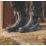 Hunter  Size 13  Black  Slip-On Occupational Work Boots