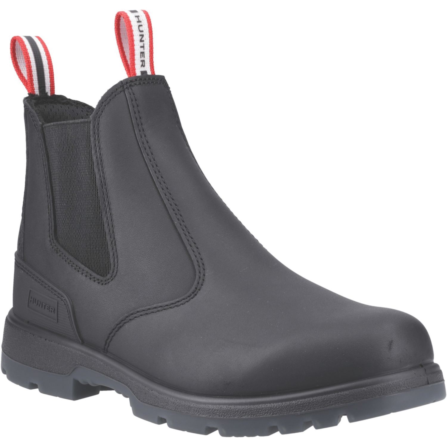 Hunter Size 13 Black Slip-On Occupational Work Boots (989CW)