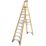 Werner Fibreglass 3.41m 12 Step Platform Step Ladder