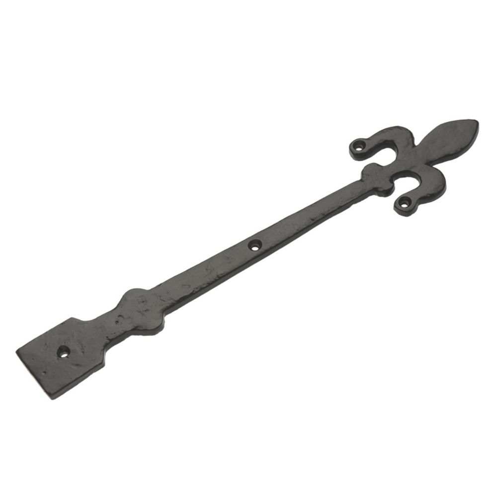 Hardware Solutions Antique Black FDL Hinge Front 300mm x 64mm