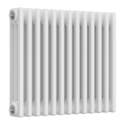 Reina 500mm x 605mm 2241BTU White Horizontal 3 Column Radiator